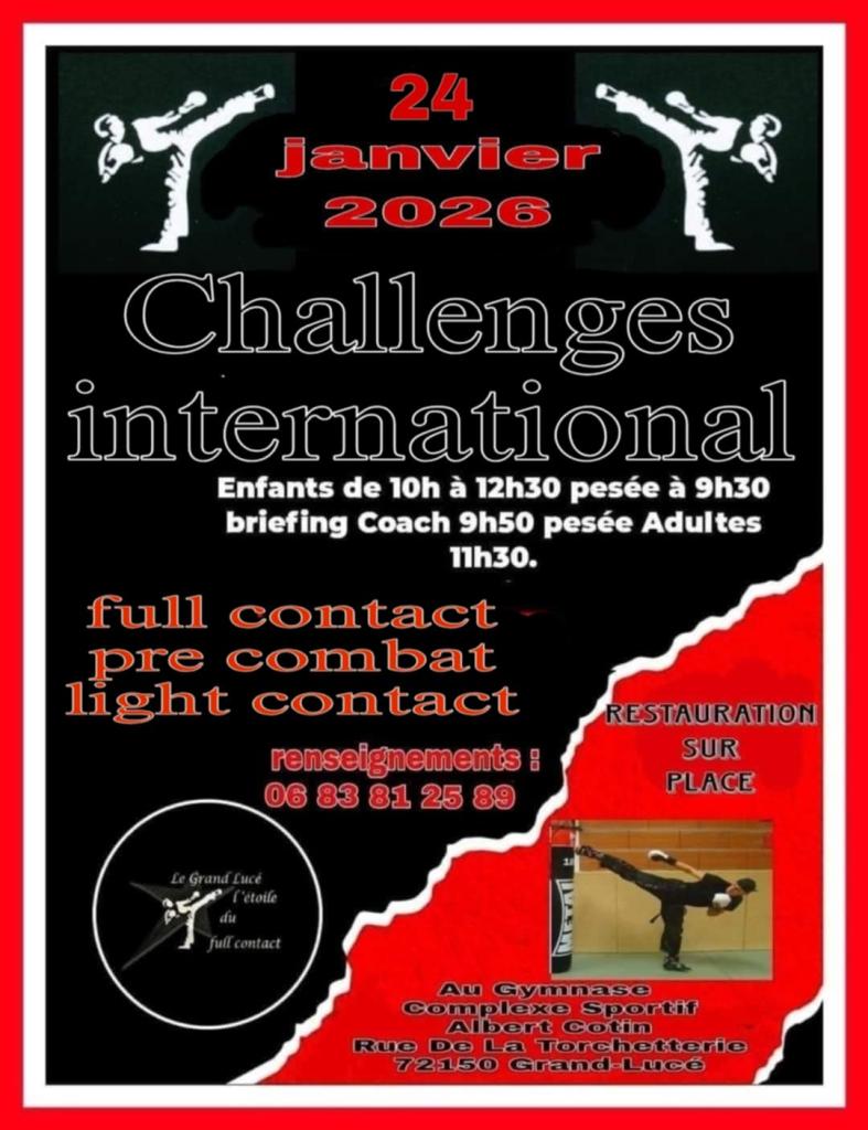 Lire la suite à propos de l’article SECONDE COMPETITION DE LA SAISON « OPEN INTERNATIONAL DE FULL CONTACT »